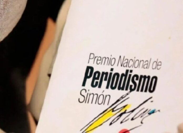Extienden postulaciones al Premio Nacional de Periodismo Simón Bolívar 2026 hasta el 5 de junio