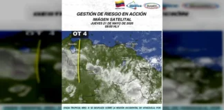 INAMEH: onda tropical número 4 generará precipitaciones