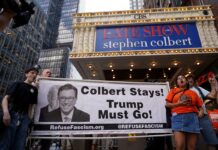 EEUU: Programa «The Late Show» de Stephen Colbert sale del aire por presiones de Trump Programa The Late Show de Stephen Colbert
