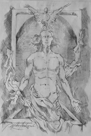 Sánchez Rada-dibujo hombre 2