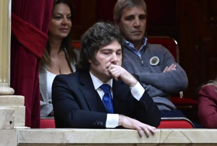 Argentina: Confianza en Javier Milei cae por sexto mes consecutivo Argentina: Confianza en Javier Milei cae por sexto mes consecutivo