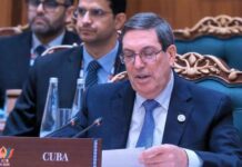 Cuba denuncia ante los BRICS agresión militar y bloqueo de EEUU Cuba denuncia ante los BRICS agresión militar y bloqueo de EEUU