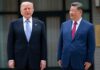 Donald Trump concluye su visita a China tras afianzar vínculos estratégicos