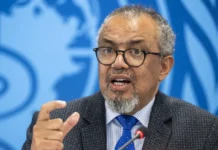 OMS actualizó evaluación sobre brote de hantavirus en crucero MV Hondius Tedros_Adhanom_OMS-hantavirus