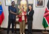 Cooperación deportiva entre Venezuela y Kenia