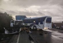 Trágico accidente en troncal 9