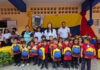 Niños y niñas de la E.B. La California de Valencia recibieron morrales y kits escolares kits escolares en Valencia