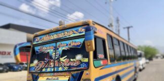 bus Guacara-Carmen Pacheco
