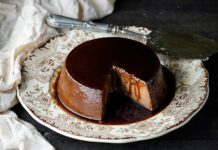 Quesillo de chocolate