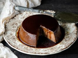 Quesillo de chocolate