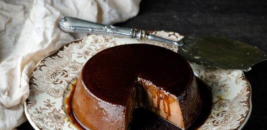 Quesillo de chocolate