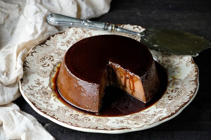Quesillo de chocolate