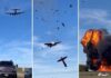Dos aviones chocaron durante el espectáculo aéreo en base aérea de EEUU dos-aviones-chocaron