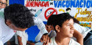 inmunización-vacunación-escolares-fiebre amarilla