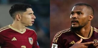 Jefferson Savarino y Salomón Rondón