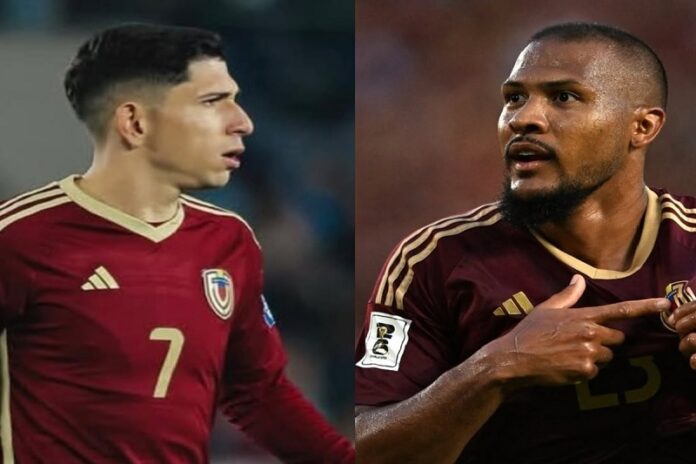 los dos Jefferson Savarino y Salomón Rondón