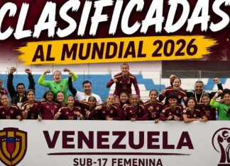 Vinotinto femenina Sub-17
