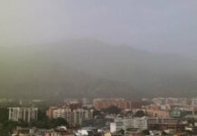Polvo del Sahara llega a Venezuela entre el 25 y el 29 de mayo Polvo del Sahara
