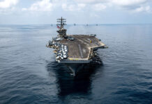 EEUU desplegó el portaviones USS Nimitz en el Caribe EEUU desplegó el portaviones USS Nimitz en el Caribe