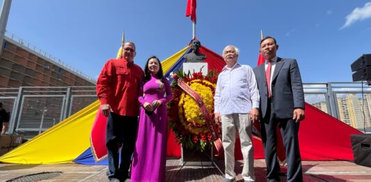 Autoridades de Venezuela y Vietnam honraron el 136.° aniversario del natalicio de Ho Chi Minh