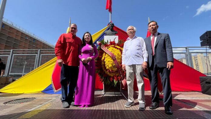 Autoridades de Venezuela y Vietnam honraron el 136.° aniversario del natalicio de Ho Chi Minh