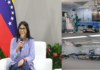 Delcy Rodríguez entregó quirófano robótico y área de cirugía plástica reconstructiva al Hospital Universitario de Caracas delcy-rodriguez-quirofano-robotico