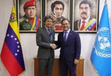 Canciller Yván Gil se reúne con el Coordinador Residente de la ONU en Venezuela Canciller Yván Gil se reúne con el Coordinador Residente de la ONU en Venezuela