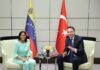 Venezuela y Türkiye fortalecen cooperación energética y preparan V Comisión Mixta en Estambul