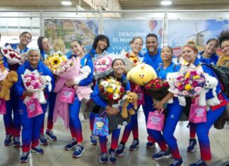 Subcampeonas panamericanas de voleibol femenino sub-17 arriban al país Subcampeonas panamericanas