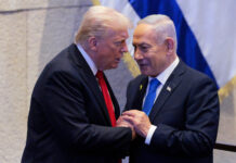 Trump a Netanyahu: «Si no fuera por mí, estarías en la cárcel» Trump Netanyahu