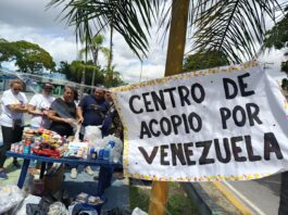 Vecinos de La Isabelica y otros sectores se unen para recolectar donativos ante terremotos Centro de Acopio en La Isabelica