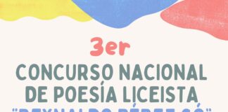 Bases del 3er Concurso Nacional de Poesía Liceísta Reynaldo Pérez Só 2026