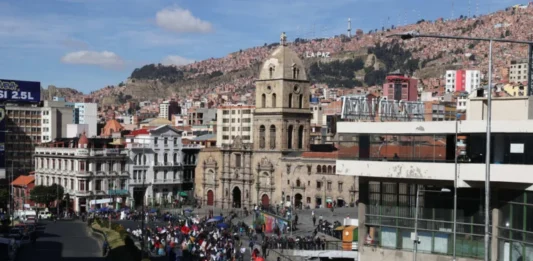Protestas en Bolivia