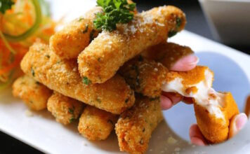 ¿Quieres unos pasapalos para ya? Prepara unos dedos de queso crujientes en 20 minutos DEDOS DE QUESO