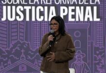 Delcy Rodríguez - Gran Consulta Nacional de Reforma de Justicia Penal