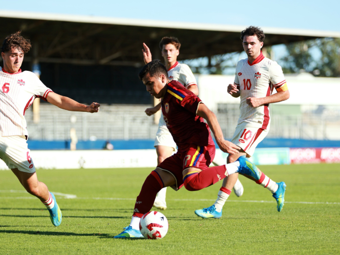 Futbol: Vinotinto Sub20 cayó contra Canadá con marcador de 2-0 Futbol: Vinotinto Sub20 cayó contra Canadá con marcador de 2-0