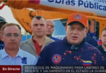 Cabello desde La Guaira