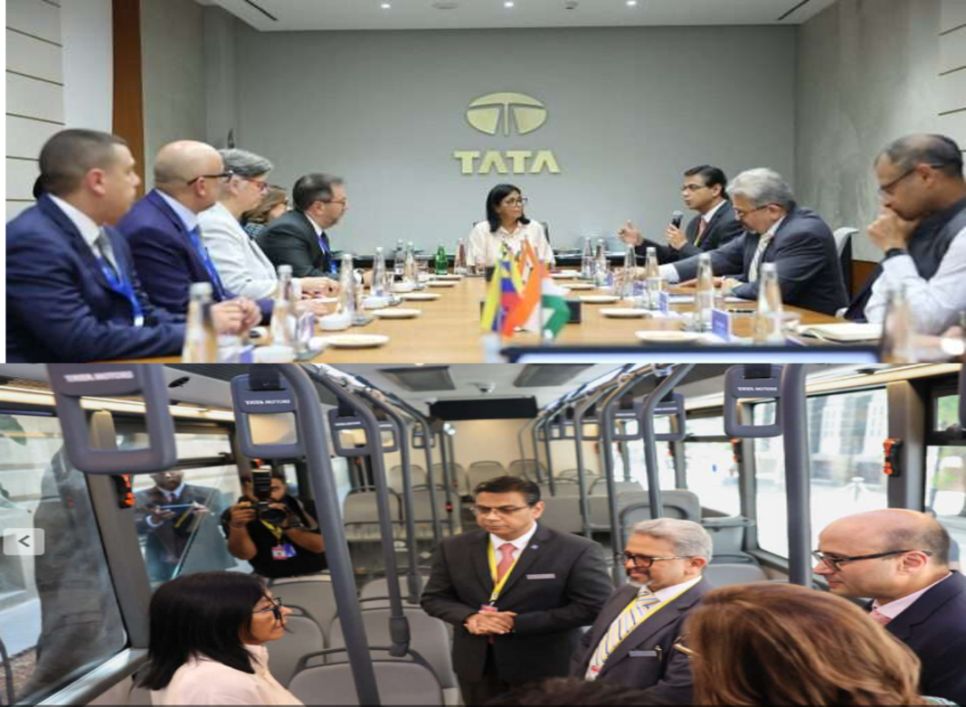 Presidenta (E) Rodríguez sostiene reunión con representantes del sector automotriz de la India Presidenta (E) Rodríguez sostiene reunión con representantes del sector automotriz de la India
