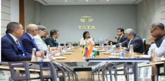 Presidenta (E) Rodríguez sostiene reunión con representantes del sector automotriz de la India