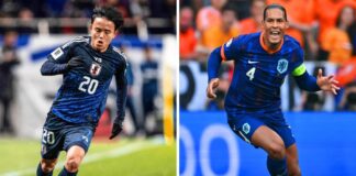 Japón vs Países Bajos-Mundial FIFA 2026
