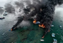 Ecuador: Incendio en el Puerto de Manta, provincia de Manabí, deja dos heridos Ecuador: Incendio en el Puerto de Manta deja dos heridos