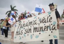 Panamá: Protestan contra reactivación de megamina de cobre Panamá: Protestas contra reactivación de megamina de cobre