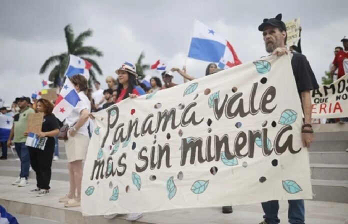 Panamá: Protestas contra reactivación de megamina de cobre Panamá: Protestas contra reactivación de megamina de cobre