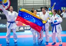 Venezuela subcampeona en Panamericano de Kárate categoría senior