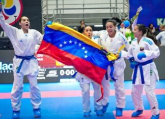 Venezuela subcampeona en Panamericano de Kárate categoría senior