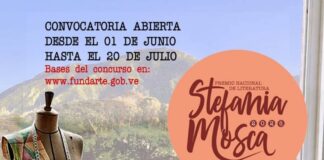 Abren convocatoria al Premio Nacional de Literatura Stefania Mosca 2026 Premio Nacional de Literatura Stefania Mosca 2026