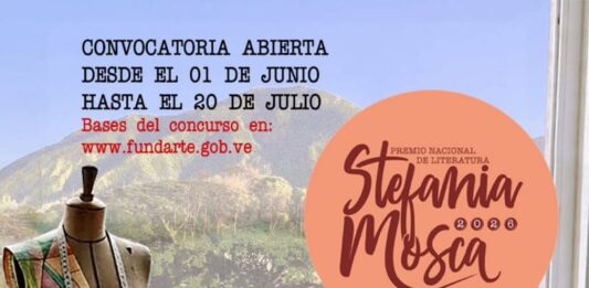 Premio Nacional de Literatura Stefania Mosca 2026