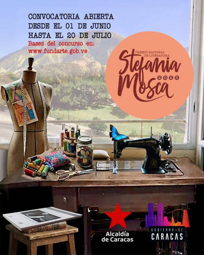 Premio Nacional de Literatura Stefania Mosca 2026 Premio Nacional de Literatura Stefania Mosca 2026