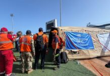 ONU instala tres hospitales