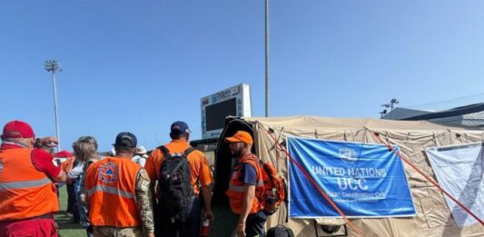 ONU instala tres hospitales